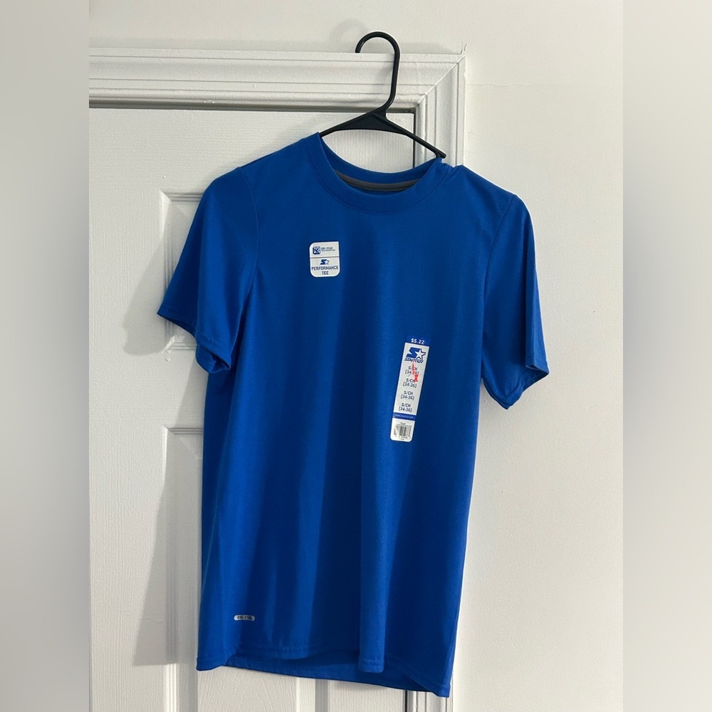 Blue Short Sleeve STARTER Shirt